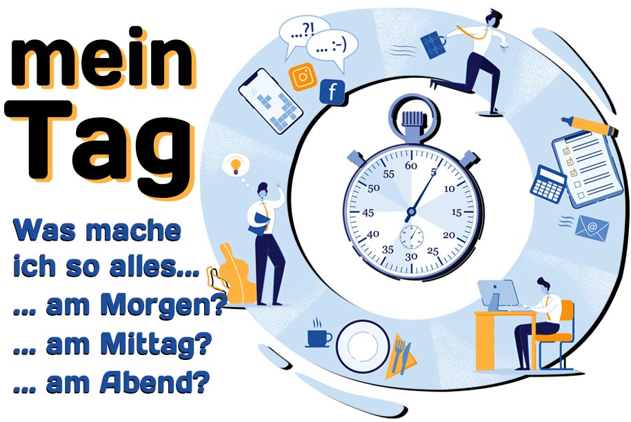 Mein Tag interaktive Übungen 2